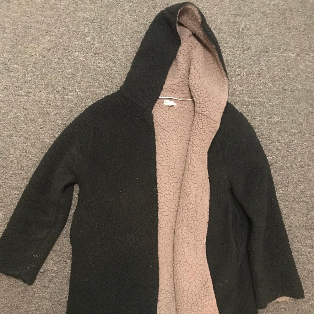 Urban Outfitters Reversible Teddy Cardigan